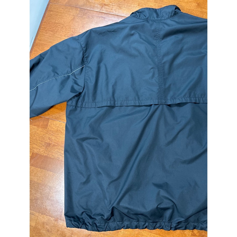 Nike Golf Pullover Mens XL Black Clima-Fit 1/4 Zip Windbreaker Jacket - Picture 8 of 9